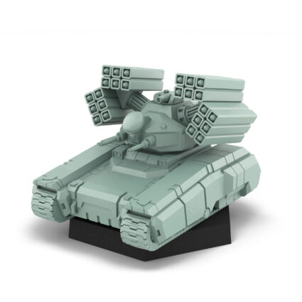 Eurus Type C Sci-Fi Tank Miniature 3D Printed Mech Miniature