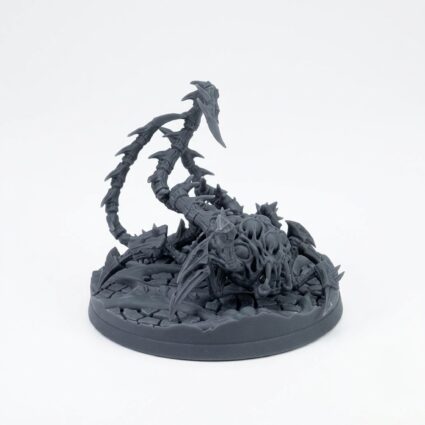 Eviscerator C - Gray Resin 3D Printed Miniature