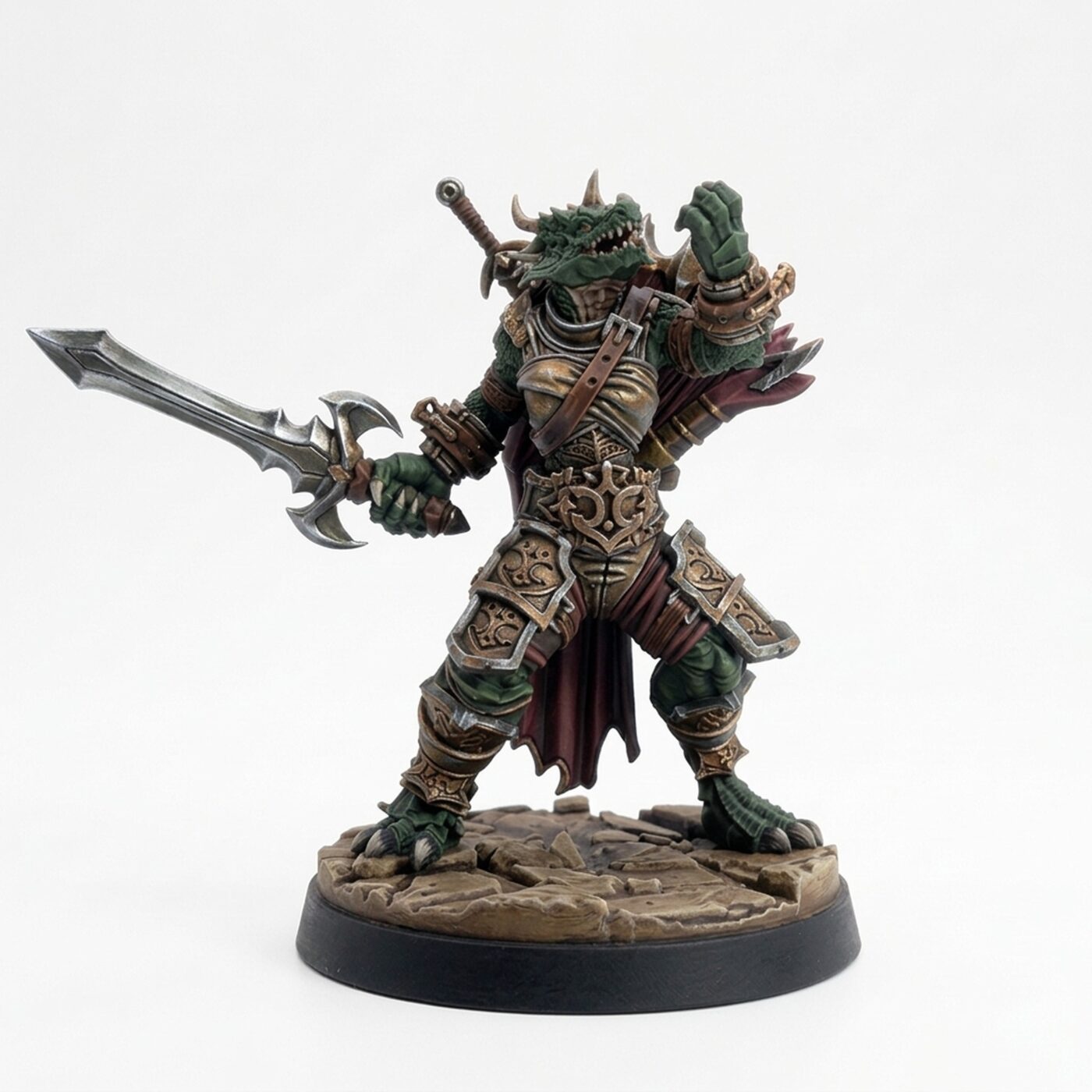 Executioner Wyrm Daughter A - Painted 3D Printed Miniature