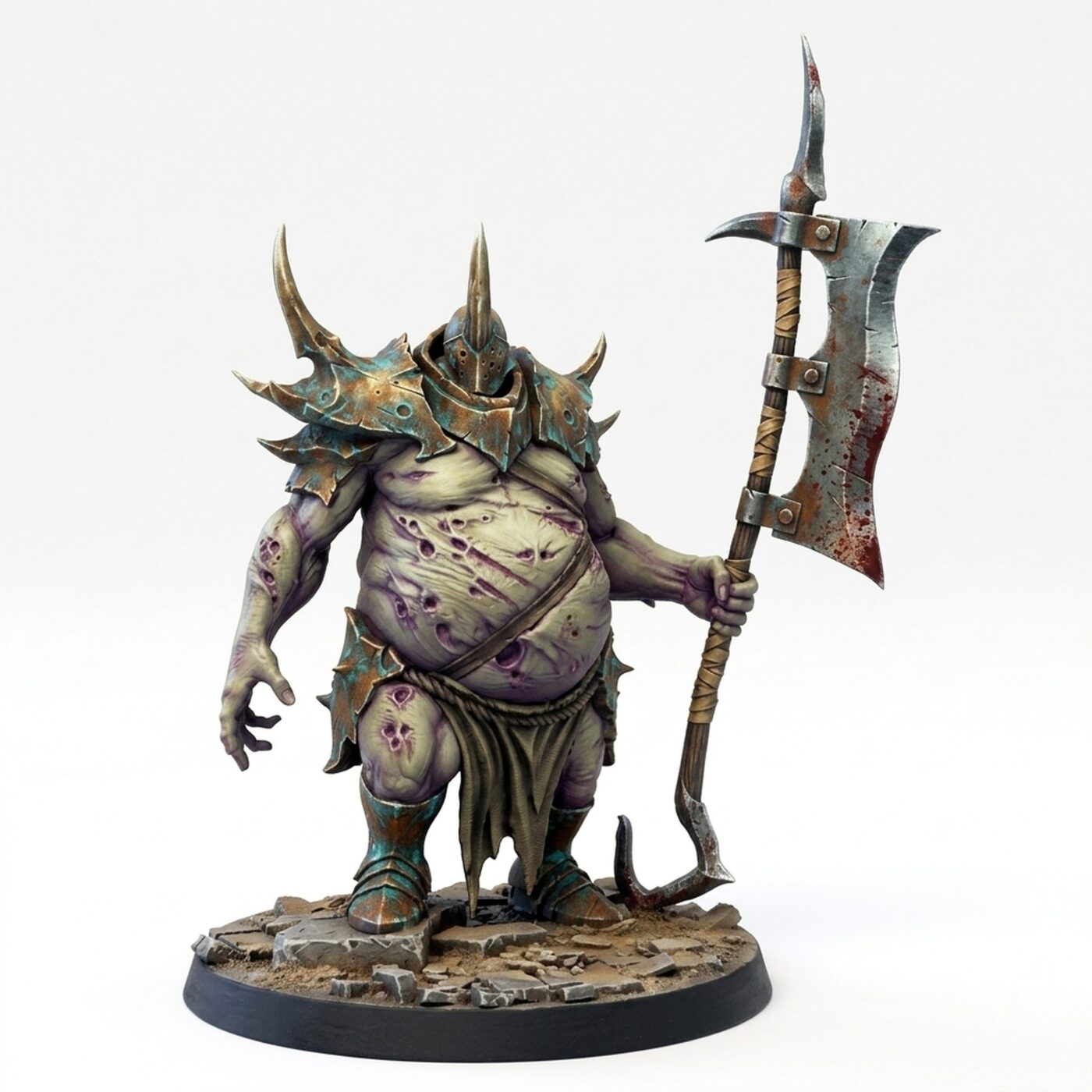 Executioner Axe B - Painted 3D Printed Miniature