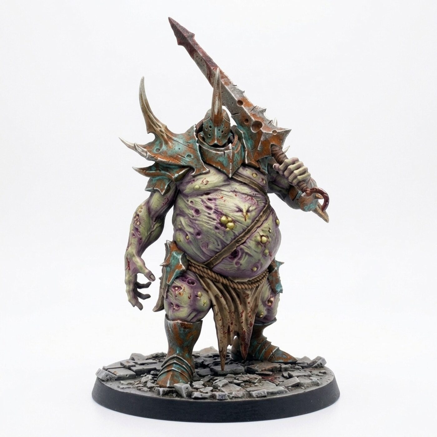 Executioner Sword A - Painted 3D Printed Miniature