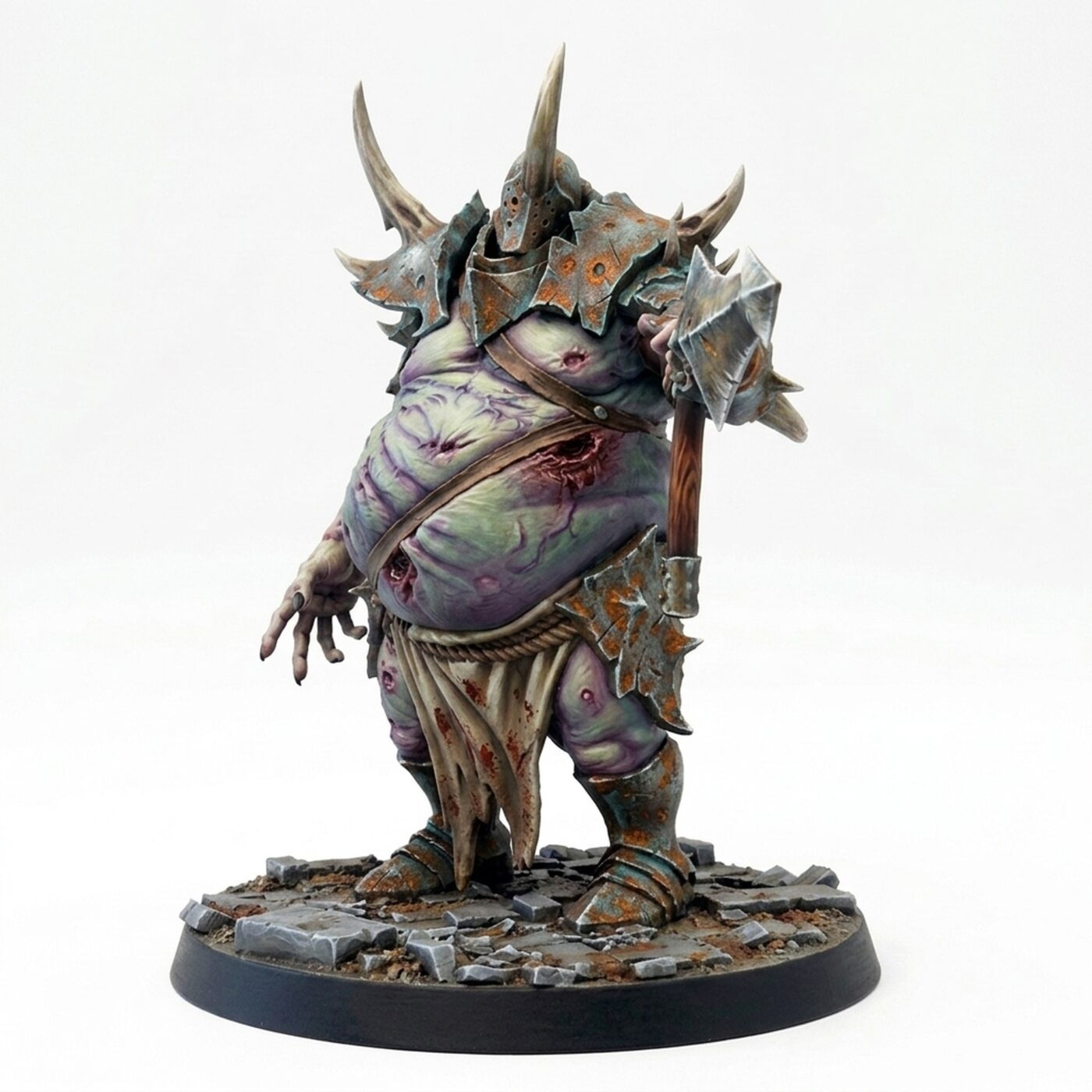 Executioner Sword B - Painted 3D Printed Miniature