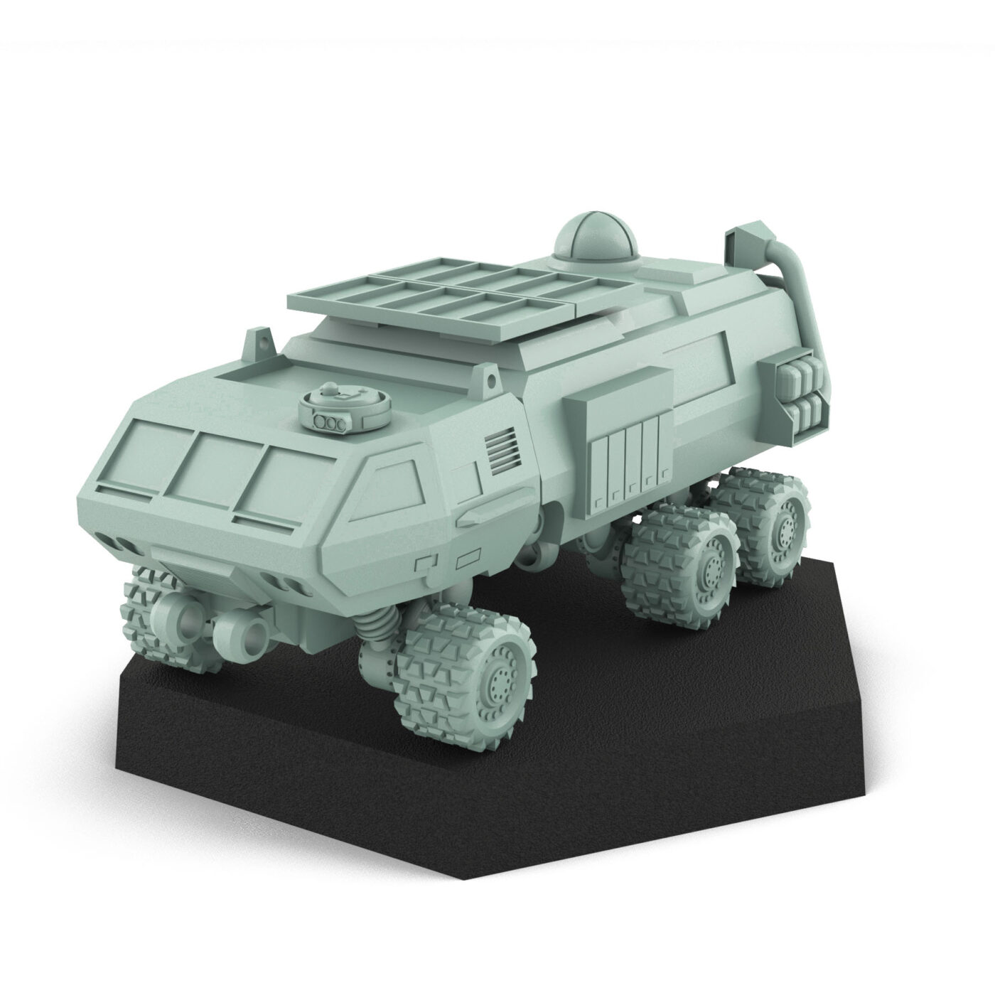 Exploration Habitat Vehicle 3D Printed Mech Miniature