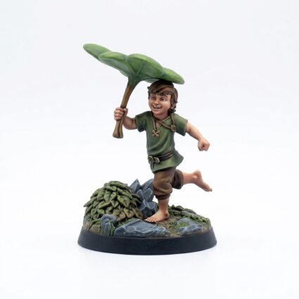 Faun Kid - Painted 3D Printed Miniature