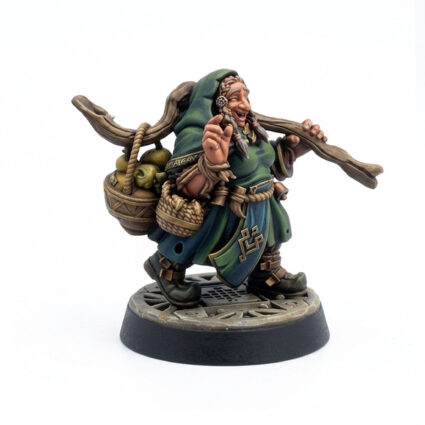 Female Herbalist Doona - Painted 3D Printed Miniature