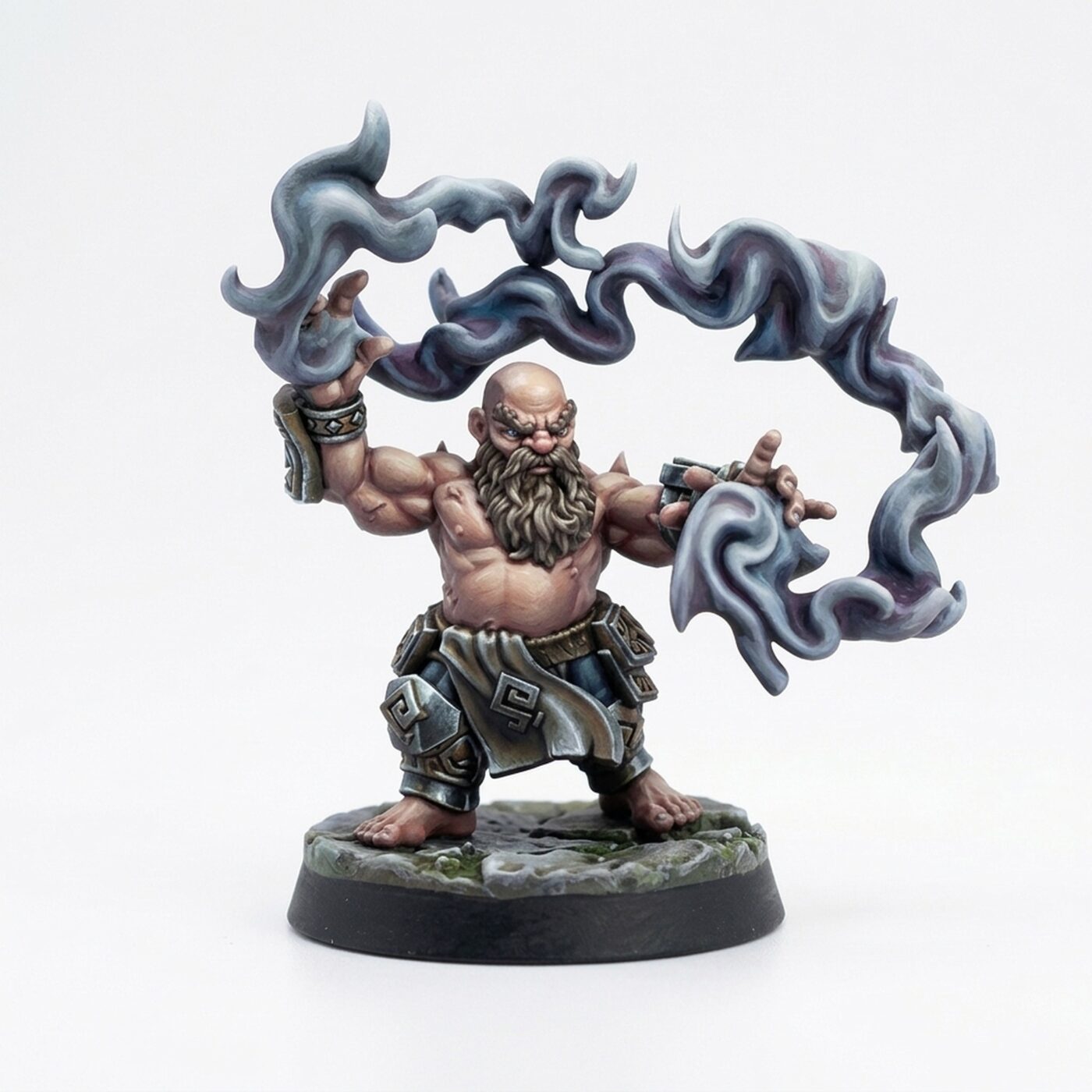 Fire Caster D - Painted 3D Printed Miniature