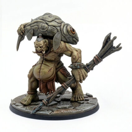 Fisher Troll - Painted 3D Printed Miniature