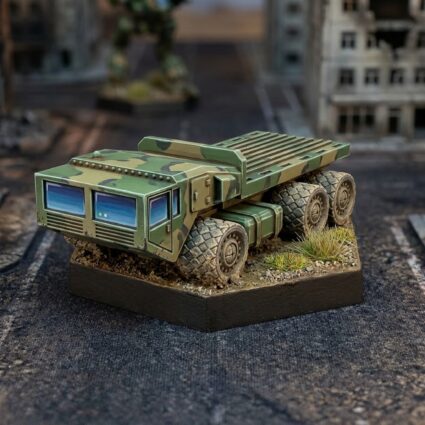Flat Bed Truck (Sci-Fi Miniature) Painted Mech Miniature