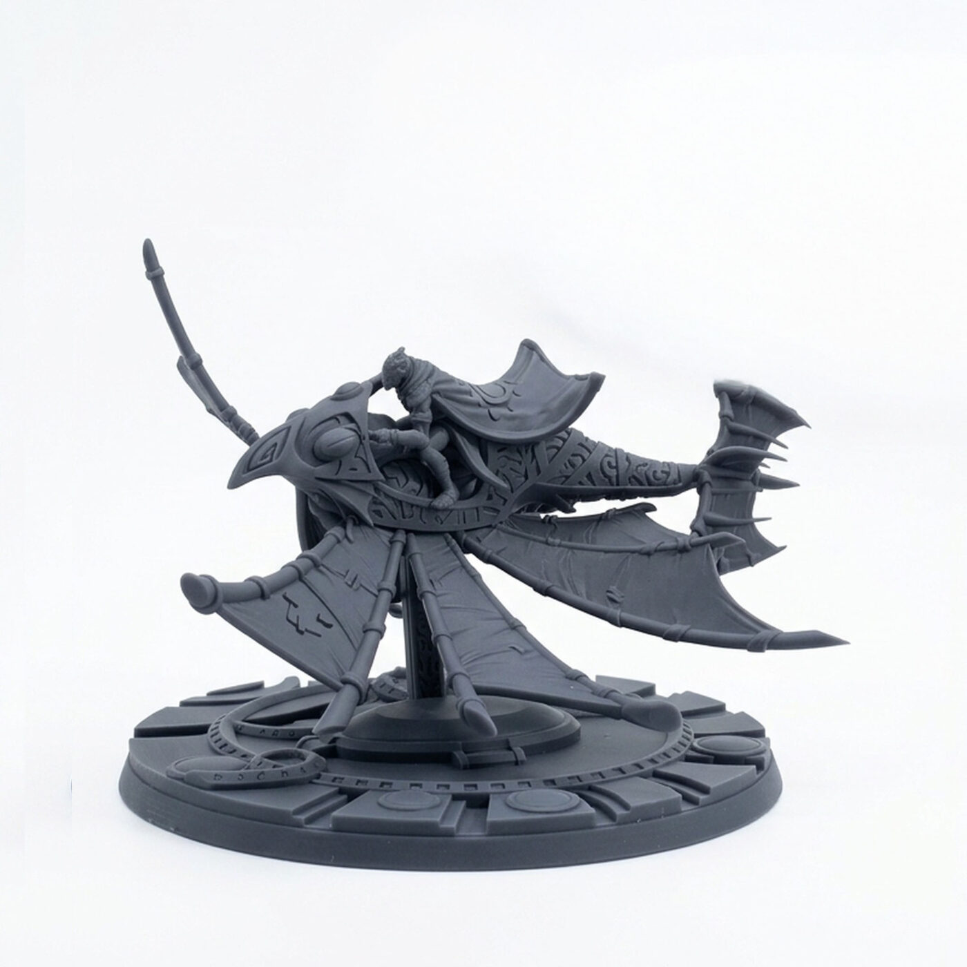 Flying Kardan A - Gray Resin 3D Printed Miniature