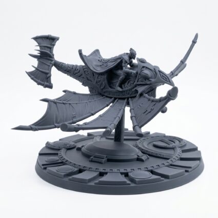 Flying Kardan B - Gray Resin 3D Printed Miniature