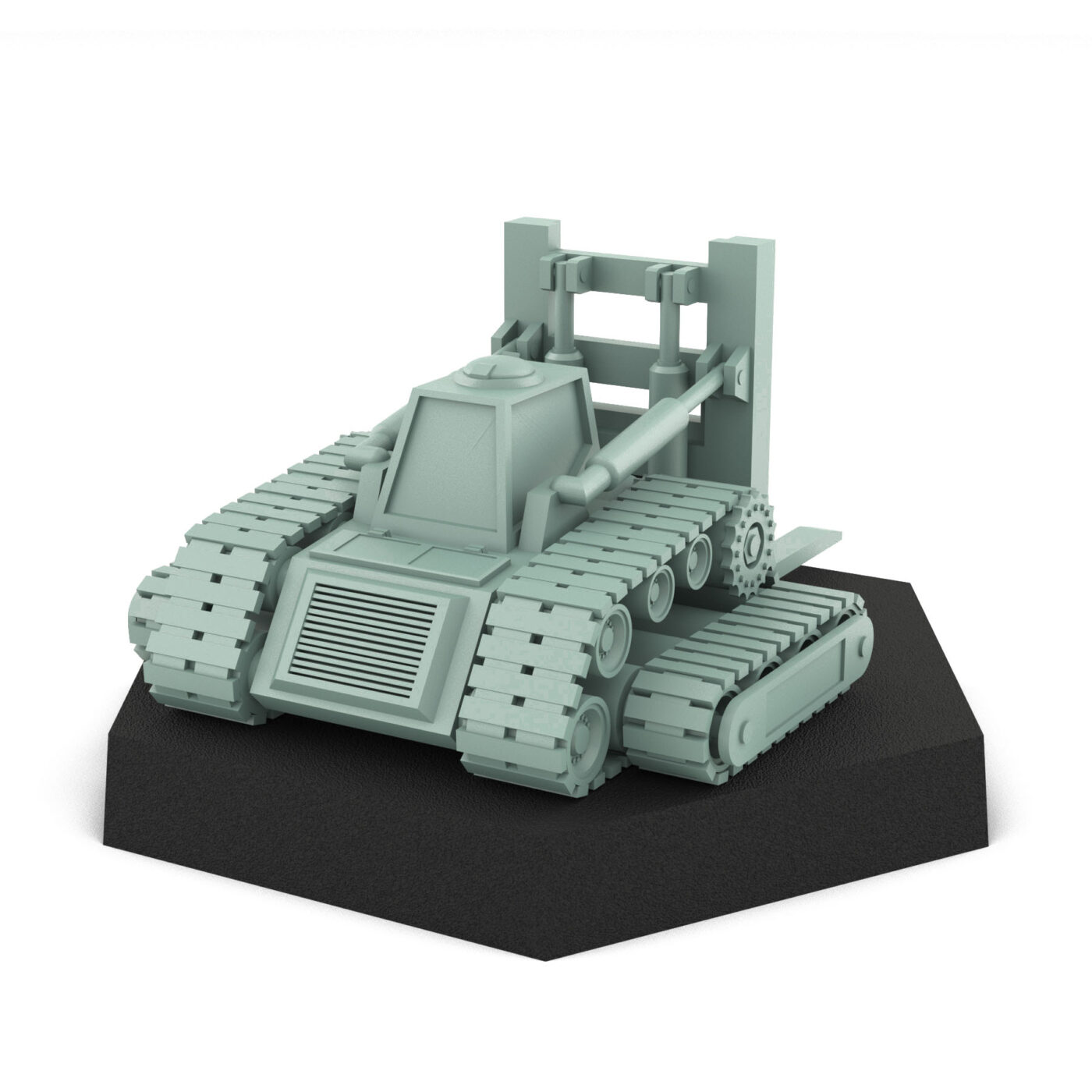 Forklift Combat Engineering Mech Miniature