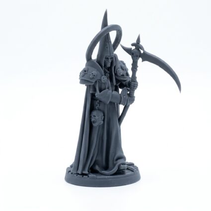 Foulpriest C - Gray Resin 3D Printed Miniature