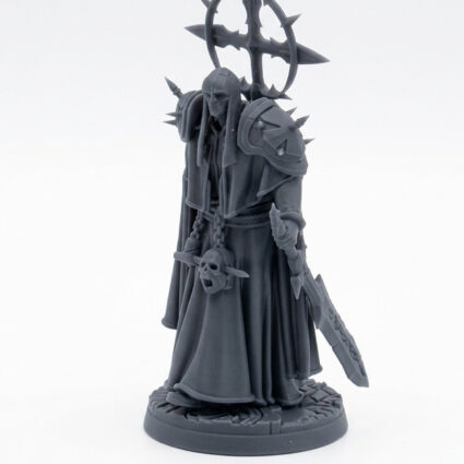 Foulpriest D - Gray Resin 3D Printed Miniature