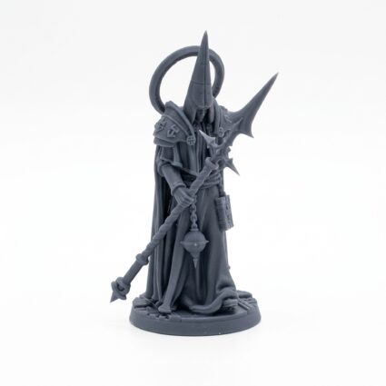 Foulpriest E - Gray Resin 3D Printed Miniature