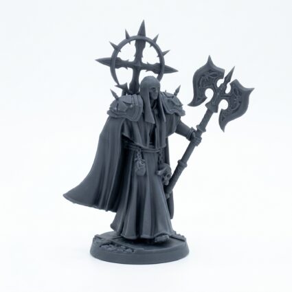 Foulpriest G - Gray Resin 3D Printed Miniature