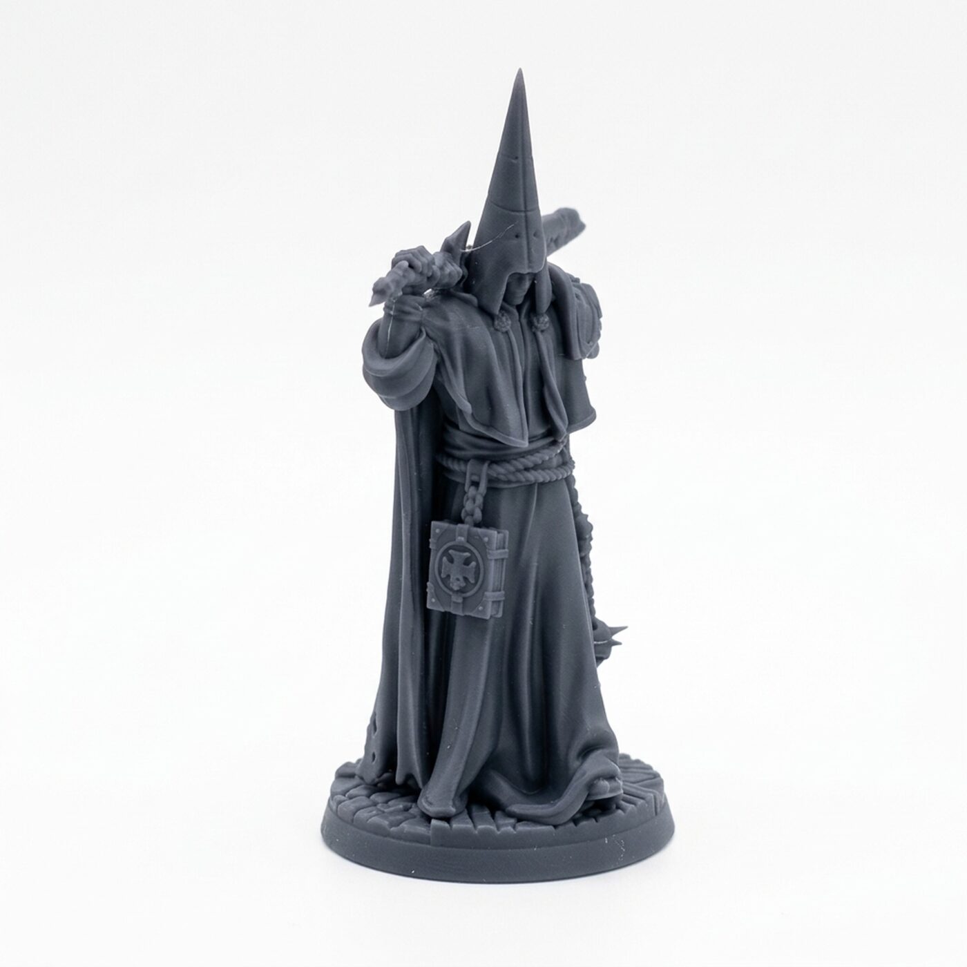 Foulpriest H - Gray Resin 3D Printed Miniature