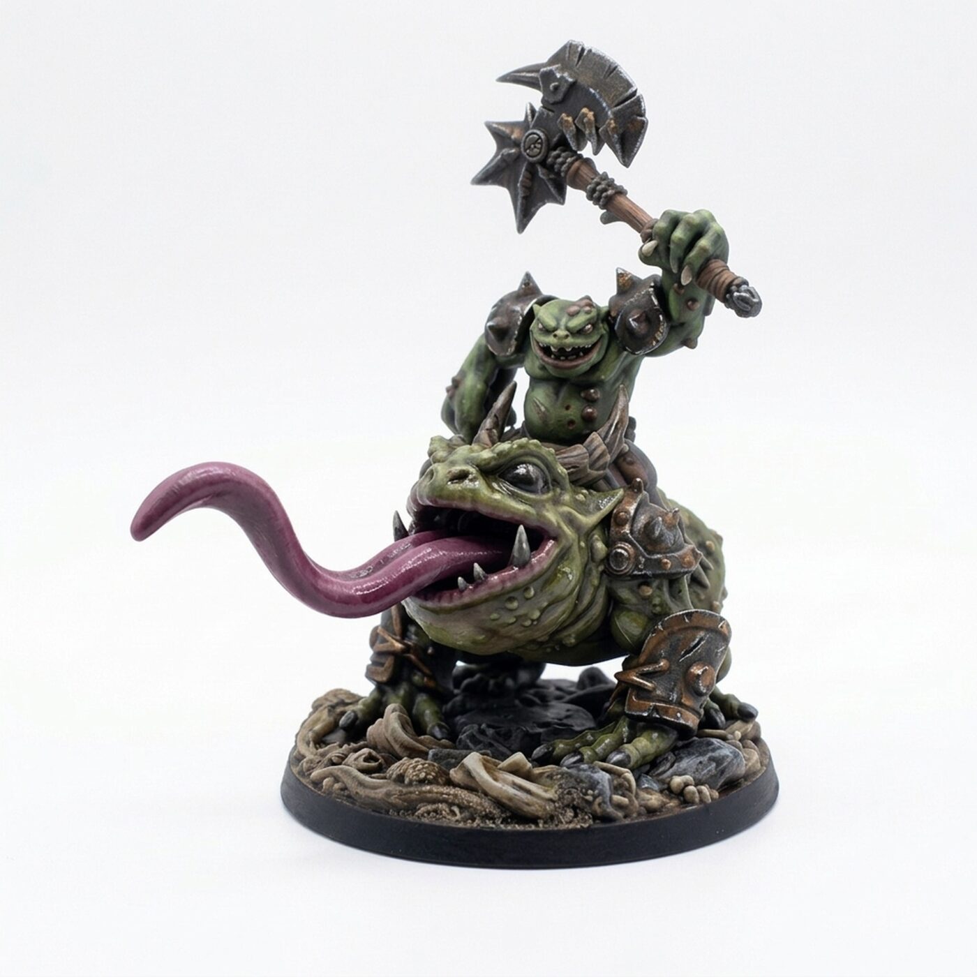 Frogbeast B - Painted 3D Printed Miniature