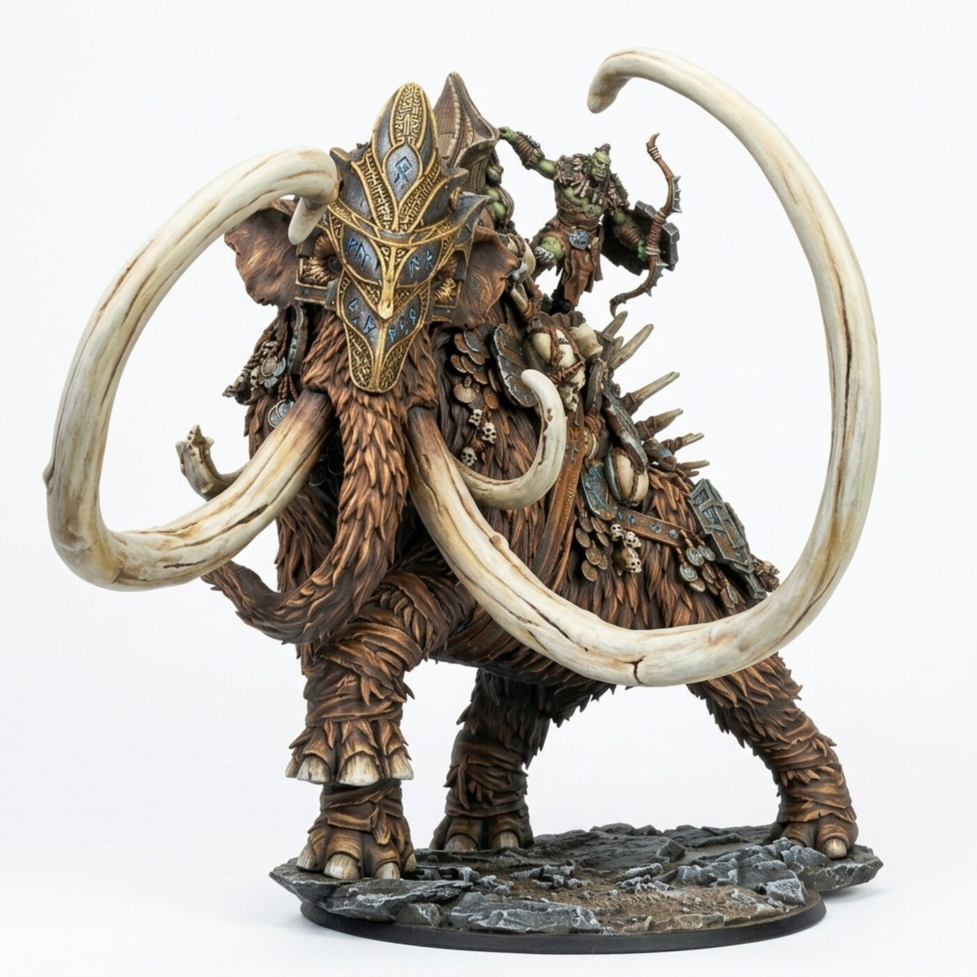 Frostmantus Mount - Painted 3D Printed Miniature