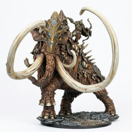 Frostmantus Mount - Painted 3D Printed Miniature