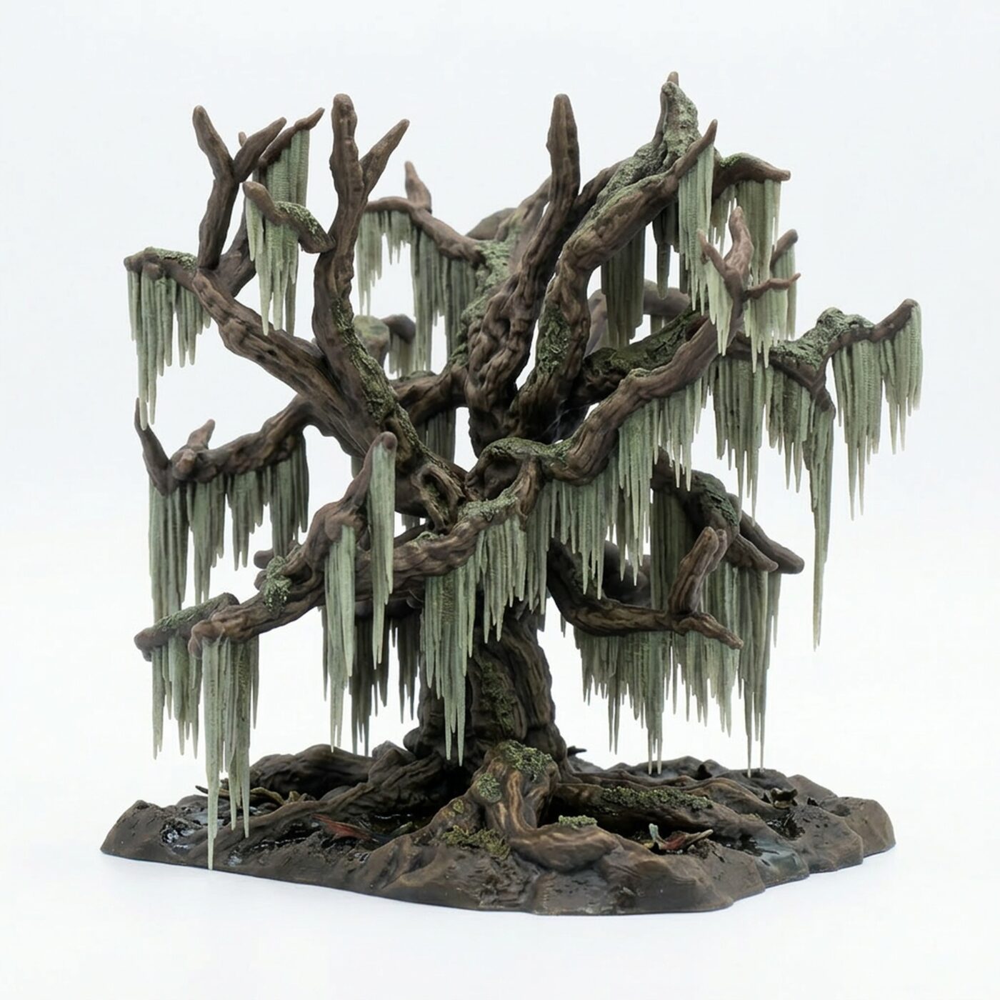 Frozen Tree A - Painted 3D Printed Miniature