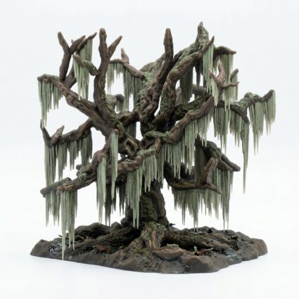 Frozen Tree A - Painted 3D Printed Miniature