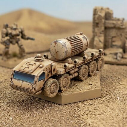 Fuel Rod Carrier by USe Mechs Painted Mech Miniature