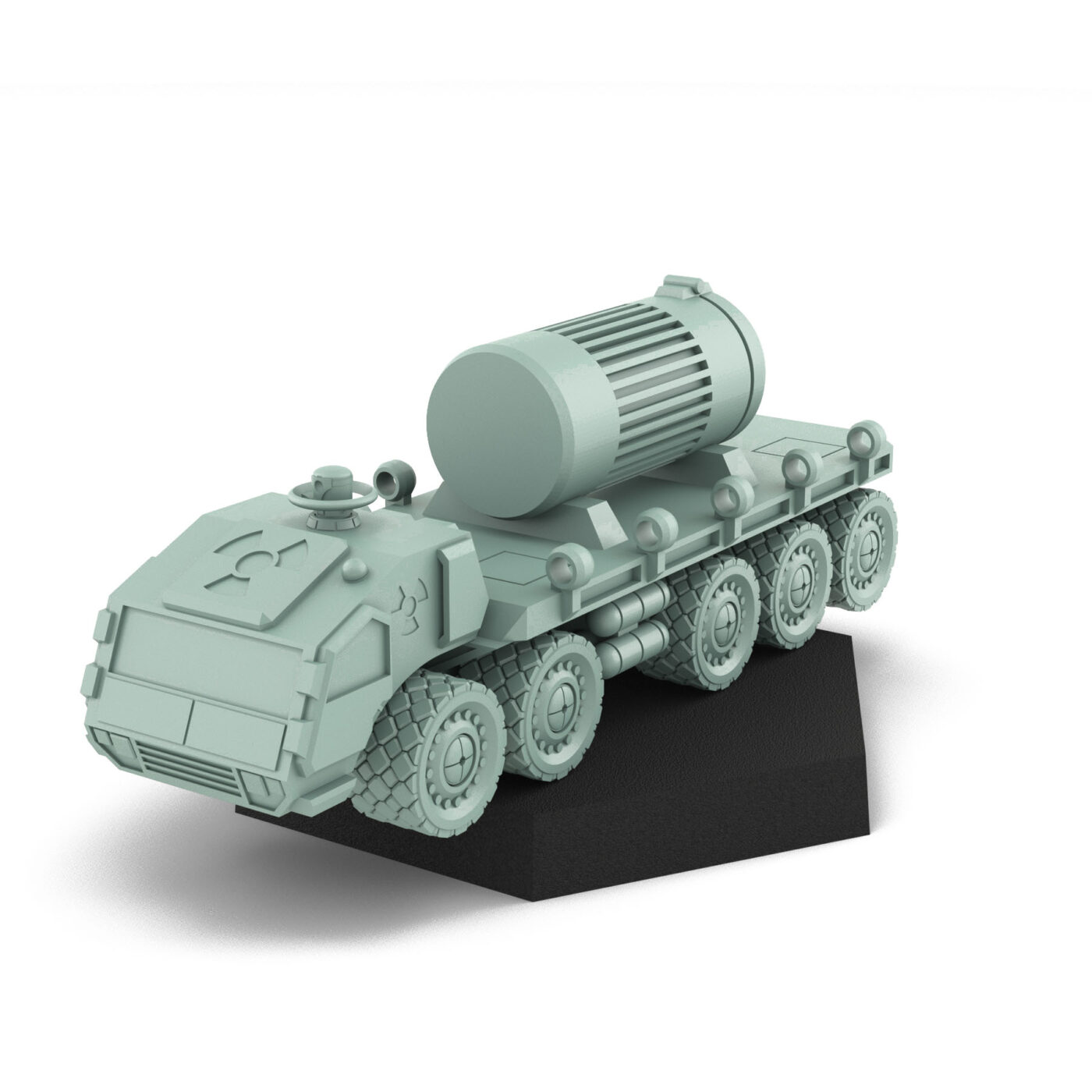 Fuel Rod Carrier by USe Mechs 3D Printed Mech Miniature