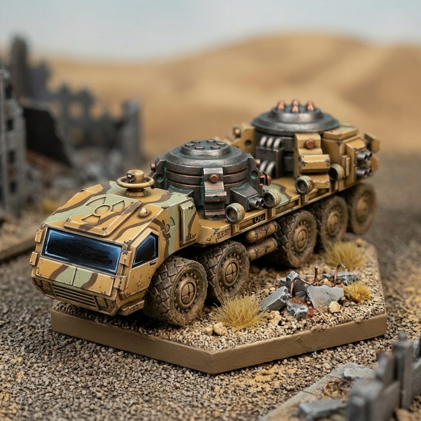 Fusion Engine Transport Miniature Painted Mech Miniature