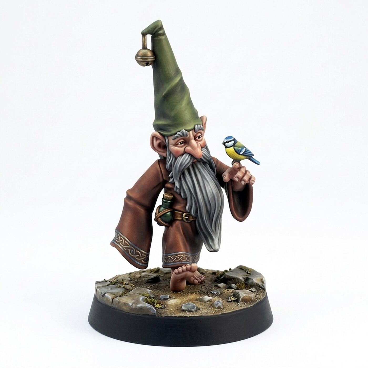 Garden Gnome - Painted 3D Printed Miniature