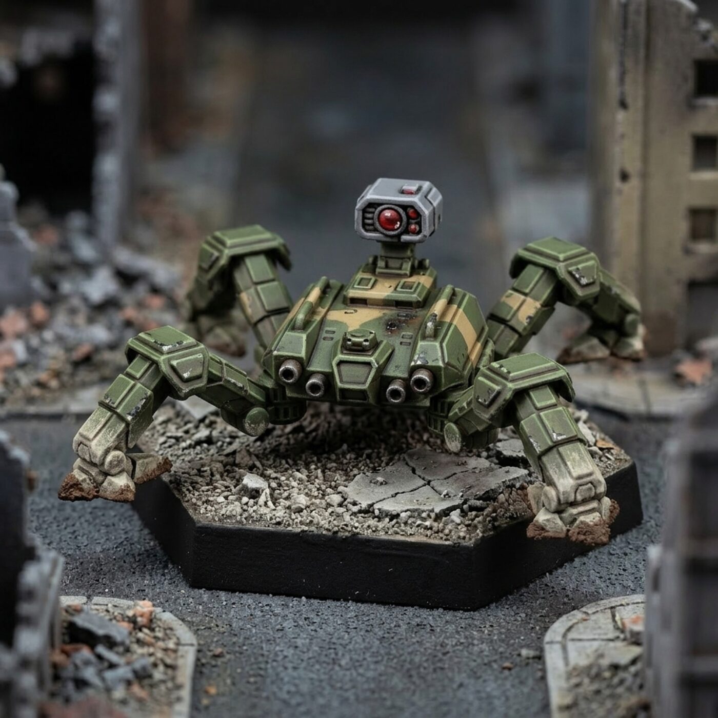 Gargantuan Mech Miniature Painted Mech Miniature