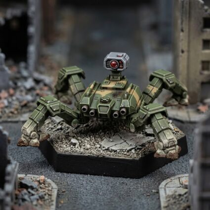 Gargantuan Mech Miniature Painted Mech Miniature