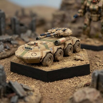 Gator Amphibious Combat Vehicle Painted Mech Miniature