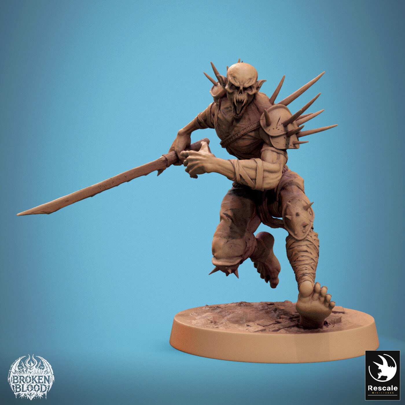 Ghoulravager Landing Miniature