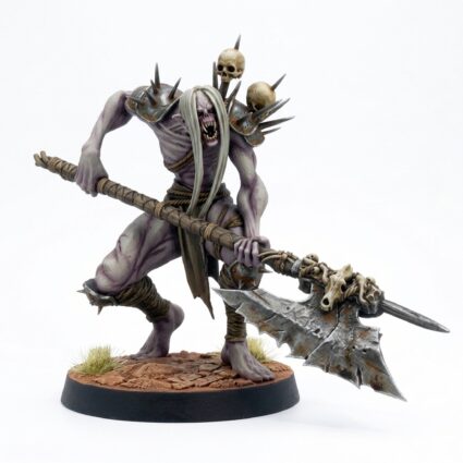 Ghoulravager Readygreataxe - Painted 3D Printed Miniature