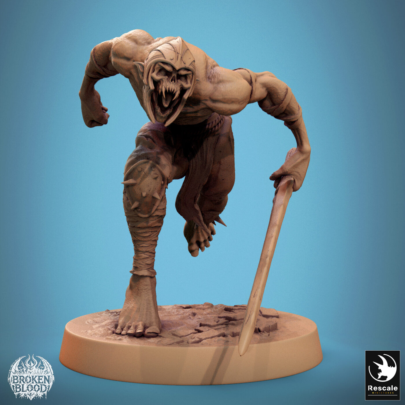 Ghoulravager Runheavy Miniature