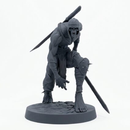 Ghoulravager Sentinelwalk - Gray Resin 3D Printed Miniature