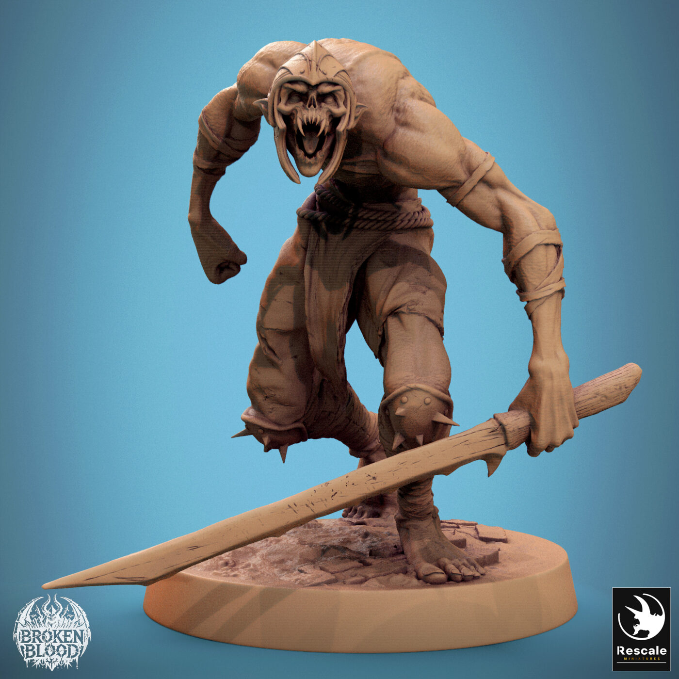 Ghoulravager Walkangry Miniature