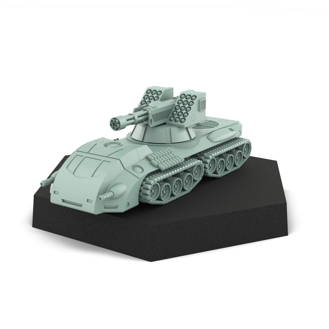 Glory Heavy Fire Support Vehicle - 3D Printed Sci-Fi Miniature 3D Printed Mech Miniature