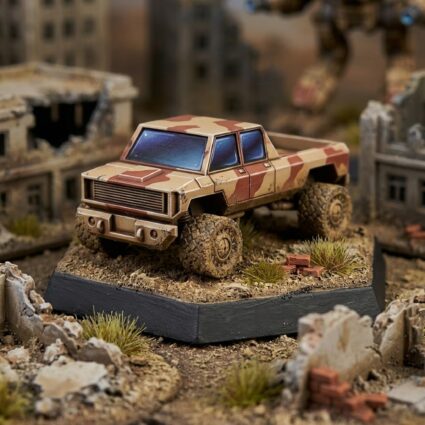 GM 4x4 C1500 Truck - Sci-Fi Support Vehicle Miniature Painted Mech Miniature