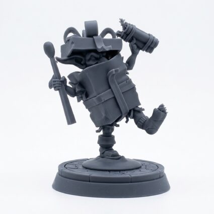 Goblin Gift - Gray Resin 3D Printed Miniature