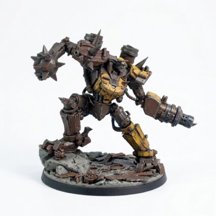 Goblin Meka Pose C Sneer Head - Painted 3D Printed Miniature