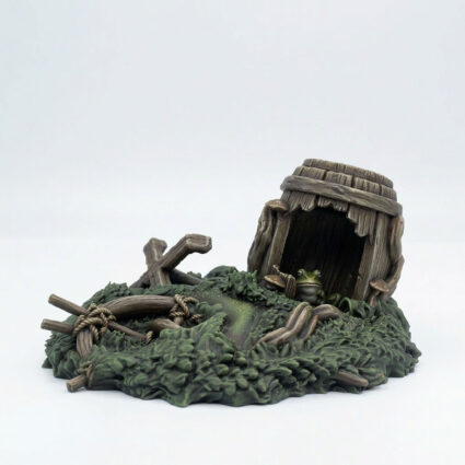 Goblin Terrain - Painted 3D Printed Miniature