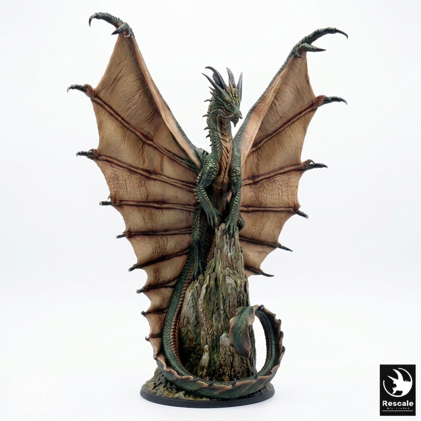Golddragonlegendary Prestige - Painted 3D Printed Miniature