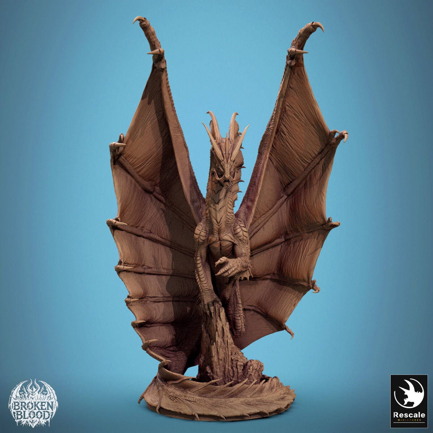 Golddragonlegendary Talk Miniature