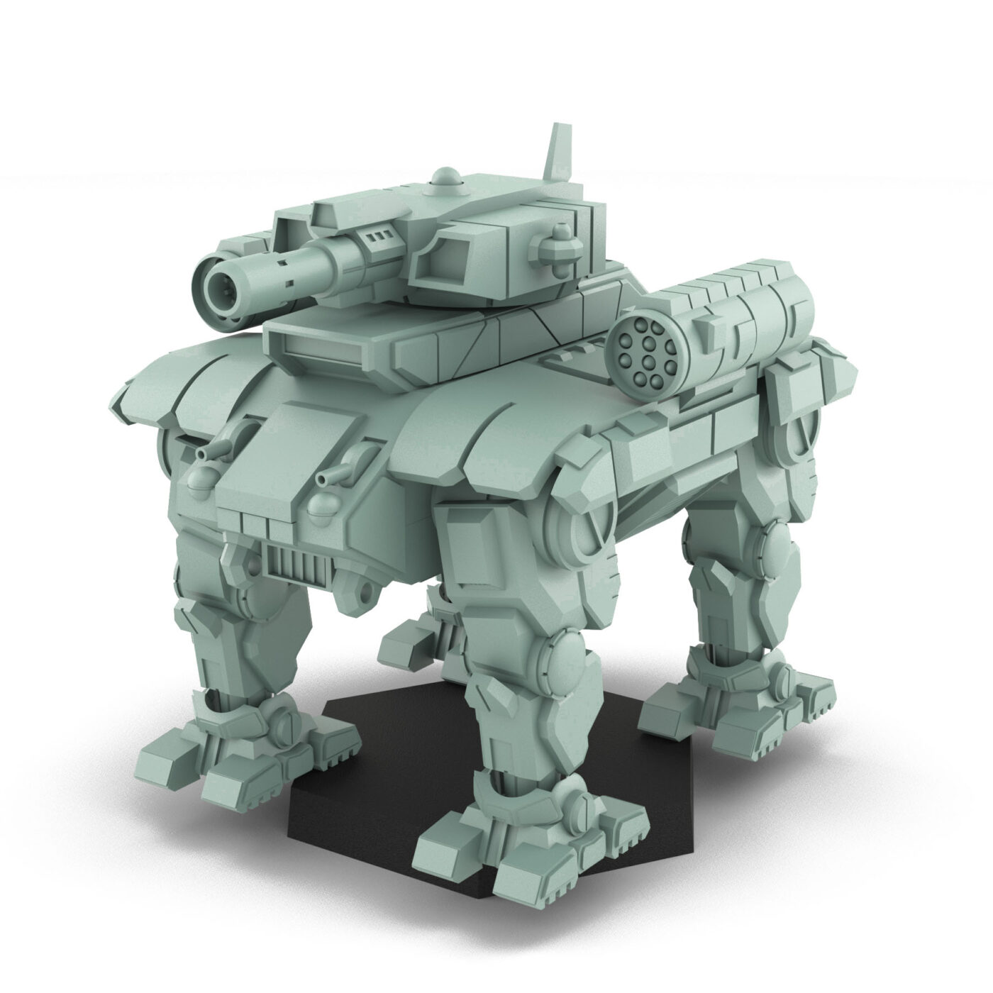 Goliath Quad Mech 3D Printed Mech Miniature