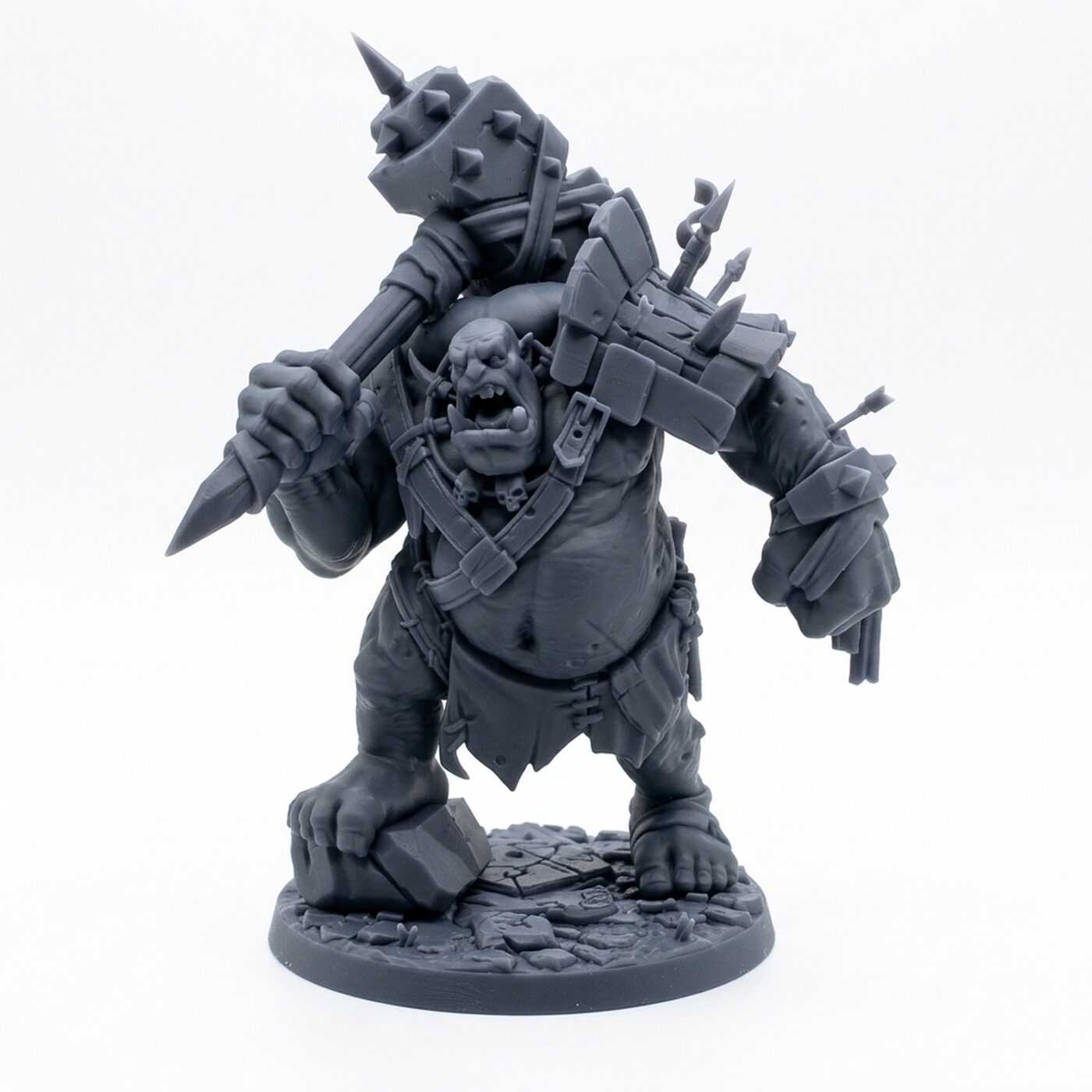 Gorlic A - Gray Resin 3D Printed Miniature