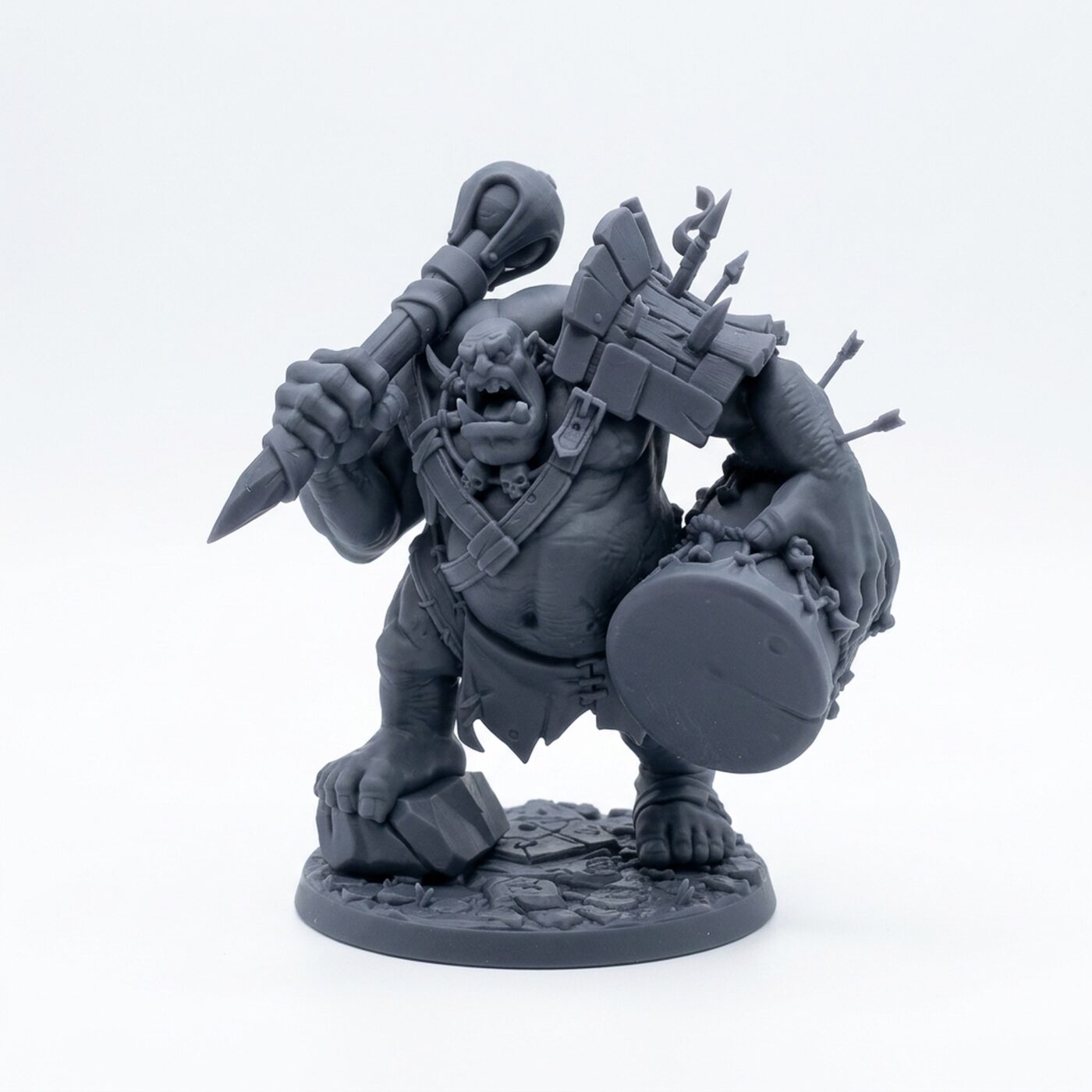 Gorlic B - Gray Resin 3D Printed Miniature