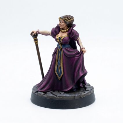 Grand Baroness Bathor Regalwalking - Painted 3D Printed Miniature