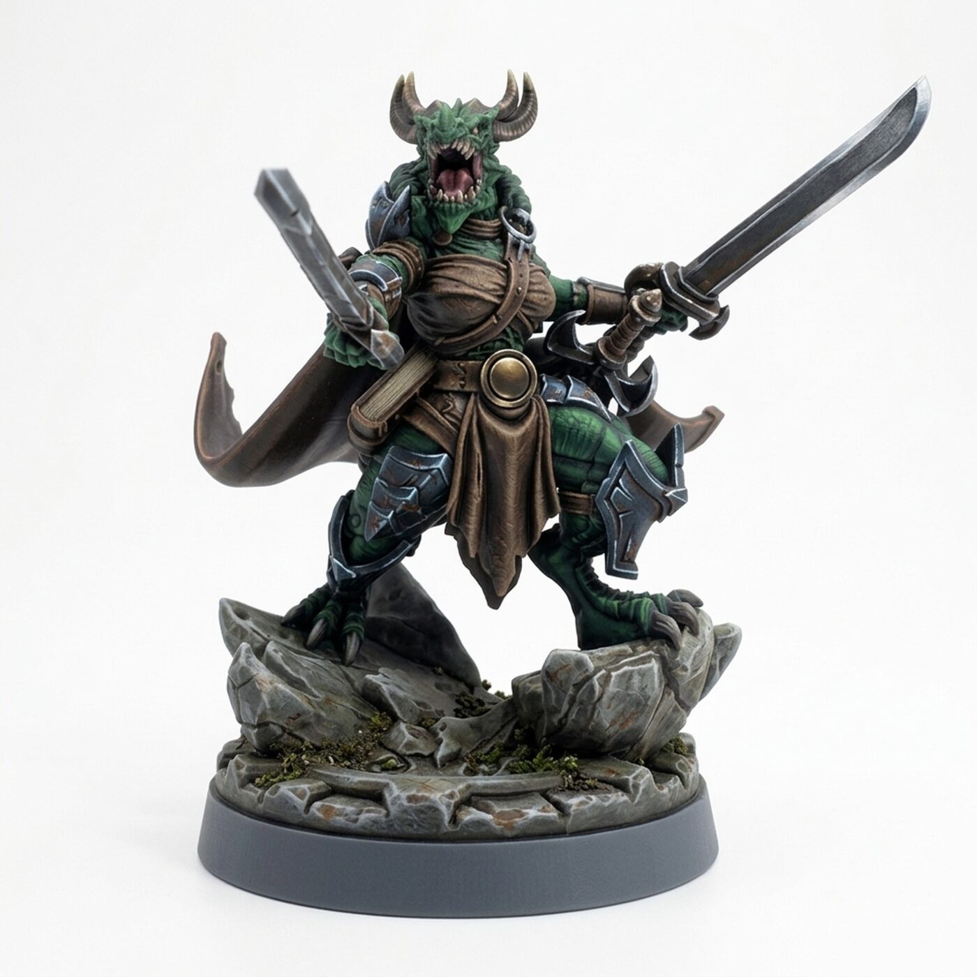 Gruff Ho Megas Pyre Lady - Painted 3D Printed Miniature