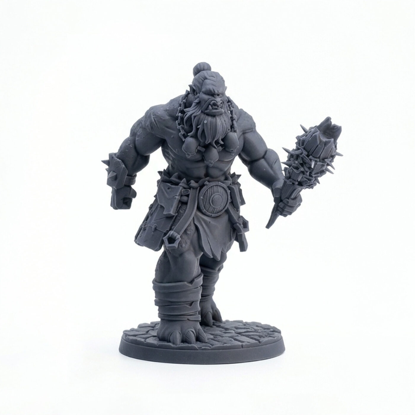 Guard Walking - Gray Resin 3D Printed Miniature